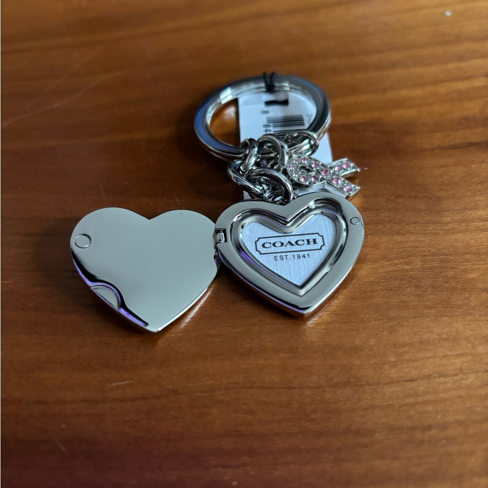 Coach Locket Key Fob Charm - Picture 5 of 6